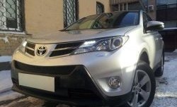 1 469 р. Сетка верхнего воздухозаборника переднего бампера Russtal  Toyota RAV4  XA40 (2012-2015) 5 дв. дорестайлинг (черная)  с доставкой в г. Набережные‑Челны. Увеличить фотографию 3