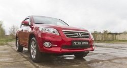 1 349 р. Защитная сетка решетки переднего бампера РА Toyota RAV4 XA30 5 дв. 2-ой рестайлинг (2010-2013)  с доставкой в г. Набережные‑Челны. Увеличить фотографию 2