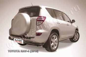 Уголки d57+d42 двойные Toyota (Тойота) RAV4 (рав)  XA30 (2010-2013) XA30 5 дв. 2-ой рестайлинг, 5 дв. удлиненный 2-ой рестайлинг