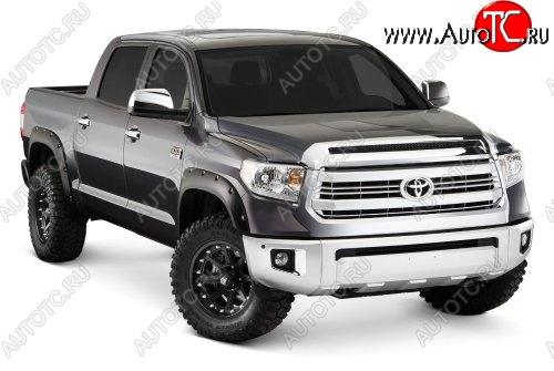 14 099 р. Накладки на колёсные арки BUSHWACKER Toyota Tundra XK50 дорестайлинг (2007-2009) (Неокрашенные)  с доставкой в г. Набережные‑Челны