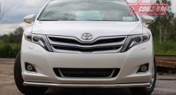 14 219 р. Защита переднего бампера одинарная Souz-96 (d60) Toyota Venza GV10 дорестайлинг (2008-2012)  с доставкой в г. Набережные‑Челны. Увеличить фотографию 3