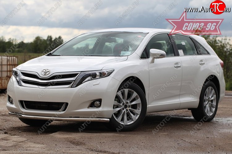 14 219 р. Защита переднего бампера одинарная Souz-96 (d60) Toyota Venza GV10 дорестайлинг (2008-2012)  с доставкой в г. Набережные‑Челны