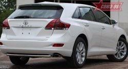 Защита заднего бампера Souz-96 Short (d60) Toyota Venza GV10 дорестайлинг (2008-2012)