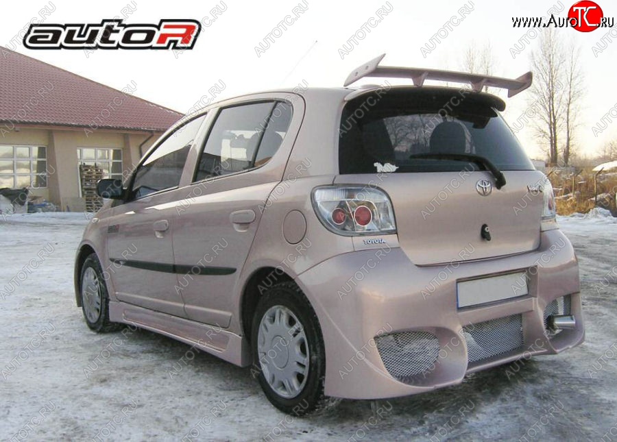 24 999 р. Задний бампер EVO Toyota Yaris XP10 хэтчбэк 5 дв. (1999-2005)  с доставкой в г. Набережные‑Челны