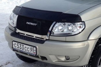 12 499 р. Решетка радиатора CrTuning Уаз Патриот 3163 5 дв. дорестайлинг (2005-2013) (Сетка черная, С надписью PATRIOT)  с доставкой в г. Набережные‑Челны. Увеличить фотографию 7