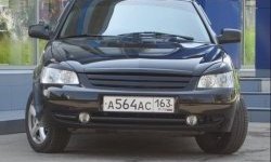 499 р. Решетка бампера 21728 Priora Sport верхняя  Лада Приора ( 2170,  2171,  2172) (2007-2014) седан дорестайлинг, универсал дорестайлинг , хэтчбек дорестайлинг  с доставкой в г. Набережные‑Челны. Увеличить фотографию 1