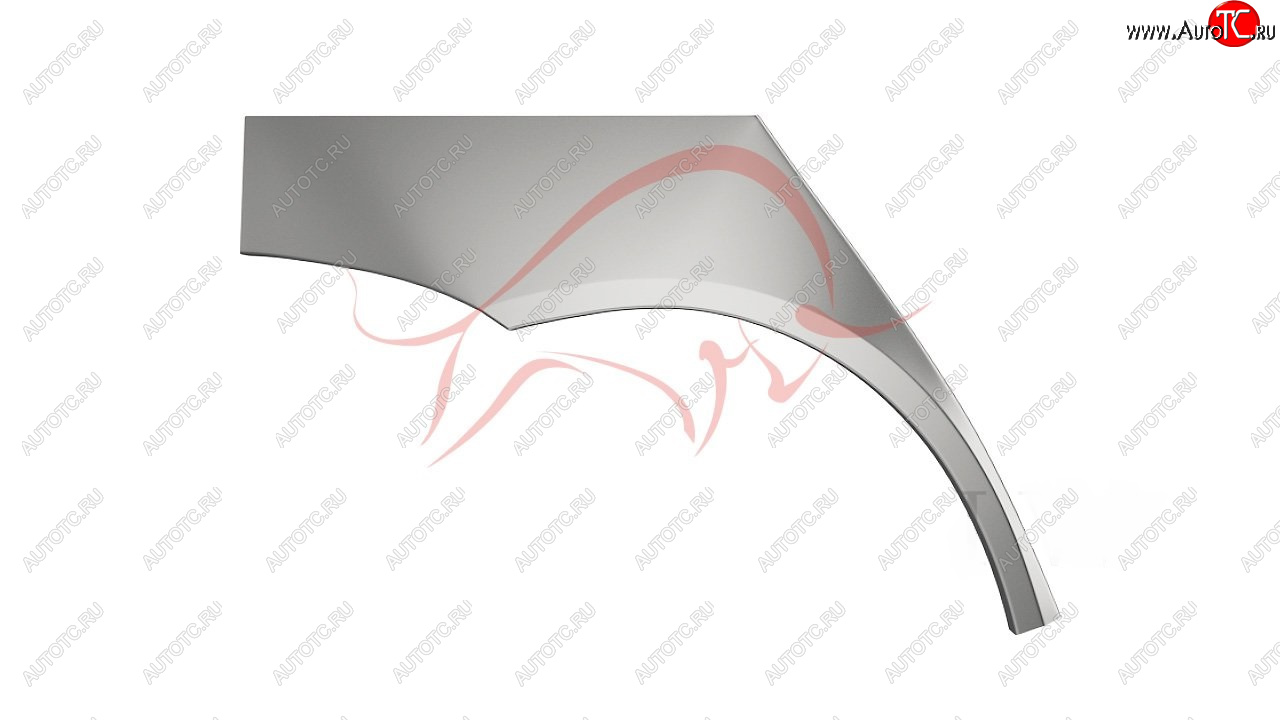 2 189 р. Правая задняя ремонтная арка (внешняя) Wisentbull Лада Приора 2170 седан дорестайлинг (2007-2014)  с доставкой в г. Набережные‑Челны
