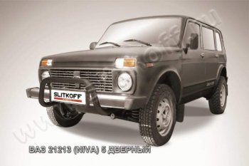 Кенгурятник d57 низкий Лада (ваз) нива 4х4 (niva) ( 2131,  2121-80) (1993-2019) 2131, 2121-80 5 дв. дорестайлинг, ФОРА