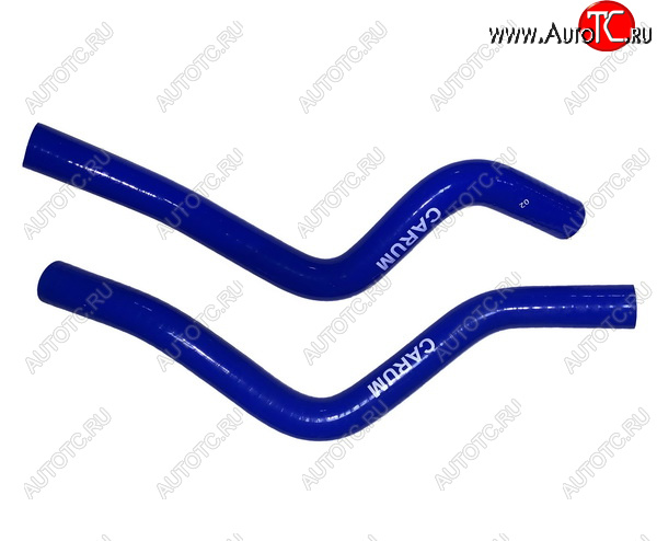 1 029 р. Патрубки радиатора печки (силикон) CARUM  Лада XRAY - XRAY Cross (комплект 2 шт.)  с доставкой в г. Набережные‑Челны
