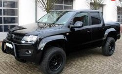 21 499 р. Накладки на колёсные арки LinexTras Volkswagen Amarok дорестайлинг (2009-2016) (Неокрашенные)  с доставкой в г. Набережные‑Челны. Увеличить фотографию 2