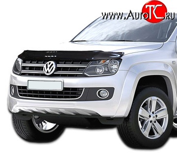 3 169 р. Дефлектор капота NovLine Volkswagen Amarok дорестайлинг (2009-2016)  с доставкой в г. Набережные‑Челны