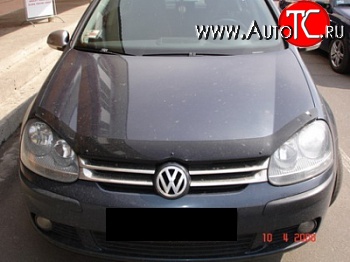 2 699 р. Дефлектор капота NovLine Volkswagen Golf Plus 5 (2004-2009)  с доставкой в г. Набережные‑Челны