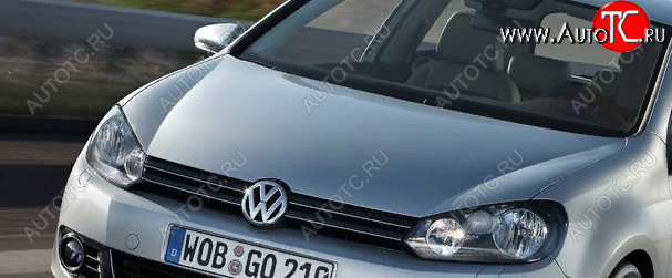 12 599 р. Металлический капот SIGNEDA Volkswagen Golf 6 хэтчбэк 5 дв. (2008-2014) (неокрашенный)  с доставкой в г. Набережные‑Челны