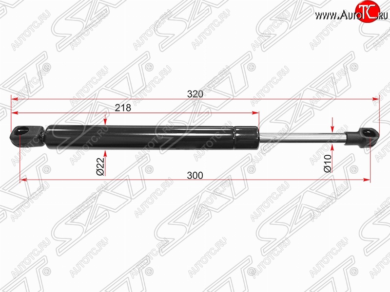 559 р. Газовый упор крышки багажника SAT  Volkswagen Jetta  A5 (2005-2011) седан  с доставкой в г. Набережные‑Челны