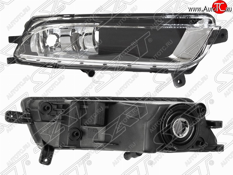 2 479 р. Правая противотуманная фара SAT Volkswagen Passat CC рестайлинг (2012-2016)  с доставкой в г. Набережные‑Челны