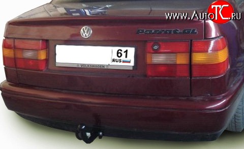 4 499 р. Фаркоп Лидер Плюс Volkswagen Passat B4 седан (1993-1996) (Без электропакета)  с доставкой в г. Набережные‑Челны