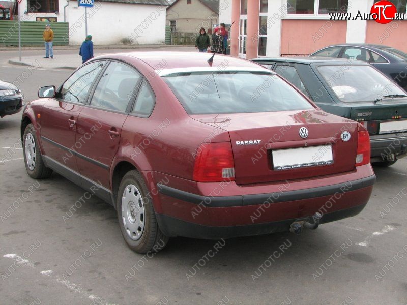 2 099 р. Козырёк на заднее стекло VORTEX Volkswagen Passat B5 седан дорестайлинг (1996-2000) (Неокрашенный)  с доставкой в г. Набережные‑Челны