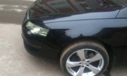 1 649 р. Реснички на фары CT v2 Volkswagen Passat B6 седан (2005-2011) (Неокрашенные)  с доставкой в г. Набережные‑Челны. Увеличить фотографию 3