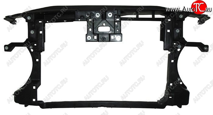 6 999 р. Рамка радиатора (телевизор) (дизель) SAT Volkswagen Passat B7 седан (2010-2015) (Неокрашенная)  с доставкой в г. Набережные‑Челны
