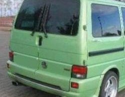 5 399 р. Лип спойлер Распашонка Volkswagen Transporter T4 рестайлинг (1996-2003) (Неокрашенный)  с доставкой в г. Набережные‑Челны. Увеличить фотографию 2