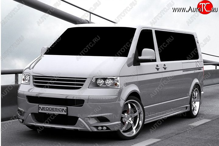 39 949 р. Передний бампер Neodesign Volkswagen Transporter T5 дорестайлинг (2003-2009)  с доставкой в г. Набережные‑Челны