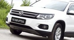 699 р. Реснички на фары RA  Volkswagen Tiguan  NF (2011-2017) рестайлинг (Неокрашенные)  с доставкой в г. Набережные‑Челны. Увеличить фотографию 4