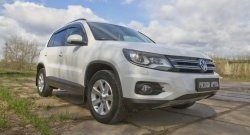 1 639 р. Защитная сетка решетки переднего бампера (Track & Field) РА  Volkswagen Tiguan  NF (2011-2017) рестайлинг  с доставкой в г. Набережные‑Челны. Увеличить фотографию 3