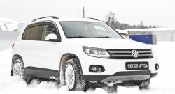 1 199 р. Зимняя заглушка решетки переднего бампера (Track & Field) РА  Volkswagen Tiguan  NF (2011-2017) рестайлинг  с доставкой в г. Набережные‑Челны. Увеличить фотографию 4