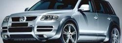 10 749 р. Пороги накладки ABT  Volkswagen Touareg  GP (2002-2010) дорестайлинг, рестайлинг (Неокрашенные)  с доставкой в г. Набережные‑Челны. Увеличить фотографию 1