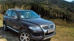 1 099 р. Реснички на фары CT v2 Volkswagen Touareg GP рестайлинг (2006-2010) (Неокрашенные)  с доставкой в г. Набережные‑Челны. Увеличить фотографию 2