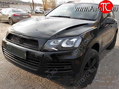 26 249 р. Пластиковый капот HAMANN STYLE Volkswagen Touareg NF дорестайлинг (2010-2014) (Неокрашенный)  с доставкой в г. Набережные‑Челны