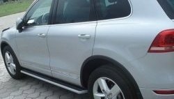 32 399 р. Пороги CT v3 Volkswagen Touareg NF дорестайлинг (2010-2014)  с доставкой в г. Набережные‑Челны. Увеличить фотографию 2