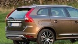 41 799 р. Накладка на задний бампер CT v2 Volvo XC60 (2017-2022) (Неокрашенная)  с доставкой в г. Набережные‑Челны. Увеличить фотографию 2