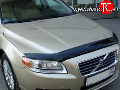 2 879 р. Дефлектор капота NovLine Volvo XC70 дорестайлинг (2007-2013)  с доставкой в г. Набережные‑Челны