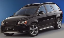 3 449 р. Реснички на фары INDIVIDUAL Volvo XC90 C рестайлинг (2006-2014) (Неокрашенные)  с доставкой в г. Набережные‑Челны. Увеличить фотографию 2